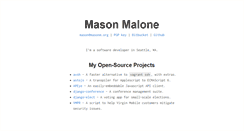 Desktop Screenshot of masonm.org