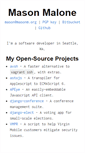 Mobile Screenshot of masonm.org